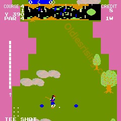 une photo d'Ã©cran de Tournament Pro Golf sur Arcade
